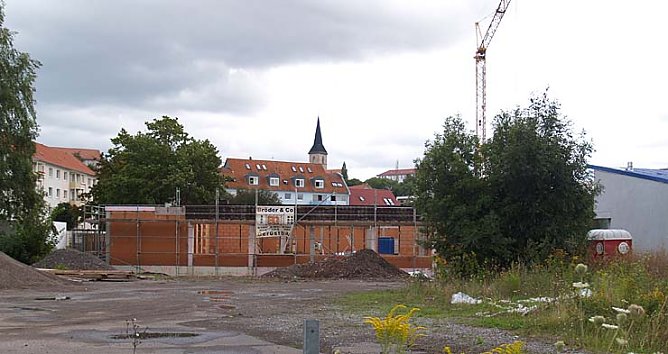 Neubau Plusmarkt (Foto: nnz) Neubau Plusmarkt (Foto: nnz)