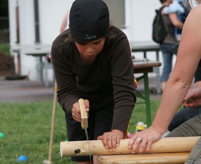 Beschäftigung (Foto: F. Tuschy) Beschäftigung (Foto: F. Tuschy)