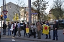 Mahnwache gegen Atomkraft (Foto: nnz-City Scout Sven G&auml;mkow)