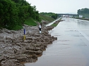 Schlamm auf A 38 (Foto: Berufsfeuerwehr)