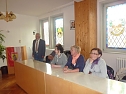 Besuch im Rathaus (Foto: E. Kagelmacher)