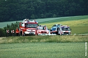 Crash auf der B 4 (Foto: F. Jeschke)