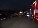 Crash auf der Autobahn (Foto: Berufsfeuerwehr)