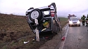 Unfall auf der B 243 (Foto: nnz-tv)