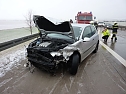 Unfall auf der Autobahn (Foto: nnz) Unfall auf der Autobahn (Foto: nnz)