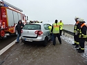 Unfall auf der Autobahn (Foto: nnz) Unfall auf der Autobahn (Foto: nnz)
