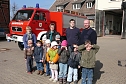 Besuch bei der Feuerwehr (Foto: privat) Besuch bei der Feuerwehr (Foto: privat)