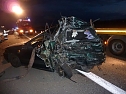 Crash auf der Autobahn (Foto: privat)