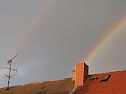 Doppelter Regenbogen (Foto: Familie Preis)