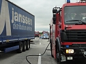 Brand auf der Autobahn (Foto: nnz)
