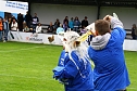 Freude pur bei Kickern und Fans (Foto: Bernd Peter)