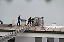Feuerwehr bei Eaton im Einsatz (Foto: nnz)