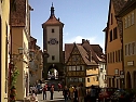In Rothenburg ob der Tauber (Foto: G. Sch&uuml;tze)