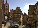 In Rothenburg ob der Tauber (Foto: G. Sch&uuml;tze)