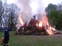 Walpurgisfeuer in Hoym (Foto: Peter Blei)