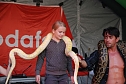 Schlangenshow auf dem Rathausplatz (Foto: Sven G&auml;mkow)