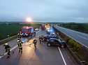 Unfall auf der Autobahn A 38 (Foto: privat)
