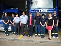 Inge Klaan zu Besuch beim THW (Foto: THW)