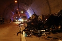 Tödlicher Unfall im Tunnel (Foto: Feuerwehr Heilgenstadt) Tödlicher Unfall im Tunnel (Foto: Feuerwehr Heilgenstadt)