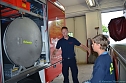 Besuch in der Feuerwache (Foto: Karsten Thorhauer) Besuch in der Feuerwache (Foto: Karsten Thorhauer)