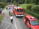 Brand in Sülzhayn (Foto: Stadtfeuerwehr Ellrich) Brand in Sülzhayn (Foto: Stadtfeuerwehr Ellrich)