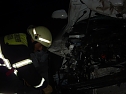 Crash am Morgen auf der A 38 (Foto: nnz) Crash am Morgen auf der A 38 (Foto: nnz)