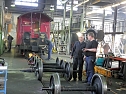 Zu Besuch im Bahnbetriebswerk (Foto: Karin Lehmann, Peter Blei)