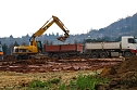 Erdarbeiten f&uuml;r neue Gro&szlig;b&auml;ckerei (Foto: Bernd Peter)