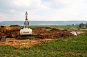 Erdarbeiten f&uuml;r neue Gro&szlig;b&auml;ckerei (Foto: Bernd Peter)