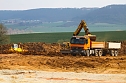 Erdarbeiten f&uuml;r neue Gro&szlig;b&auml;ckerei (Foto: Bernd Peter)