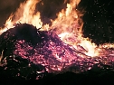 Osterfeuer in Nordhausen Nord (Foto: Karin Lehmann und Peter Blei)