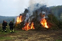 Osterfeuer in Obergebra (Foto: Michael Randel)