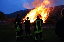 Osterfeuer in Obergebra (Foto: Michael Randel)
