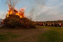 Osterfeuer in Krimderode (Foto: Sven Tetzel)