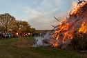 Osterfeuer in Krimderode (Foto: Sven Tetzel)