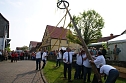 Maibaum in Obergebra gesetzt (Foto: Michael Randel) Maibaum in Obergebra gesetzt (Foto: Michael Randel)