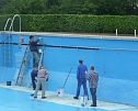 Arbeitseinsatz im Freibad (Foto: privat) Arbeitseinsatz im Freibad (Foto: privat)