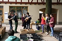 B&uuml;chermarkt des KILA auf dem Blasiikirchplatz (Foto: R. Neitzke)