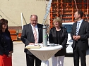 Grundstein gelegt (Foto: nnz)