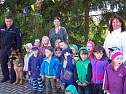 Hundestaffel zu Besuch in Niedersachswerfen (Foto: JUH Kindertagesst&auml;tte Wirbelwind )