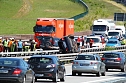 Unfall auf der A 38 Richtung G&ouml;ttingen (Foto: Bernd Peter)