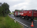 Unfall zwischen Mackenrode und Limlingerode (Foto: Feuerwehr)