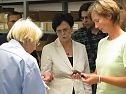 Christine Lieberknecht auf Tour bei Norsystec (Foto: nnz)