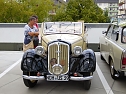 Oldtimer nach der Zuverl&auml;ssigkeitsfahrt (Foto: Peter Blei)