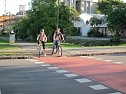 Fahrradwege in der s&uuml;damerikanischen Millionenstadt (Foto: FHN)