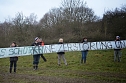 Protest gegen Probebohrungen (Foto: H. Michel) Protest gegen Probebohrungen (Foto: H. Michel)