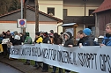 Protest gegen Probebohrungen (Foto: Helmut Michel) Protest gegen Probebohrungen (Foto: Helmut Michel)
