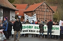 Protest gegen Probebohrungen (Foto: Helmut Michel) Protest gegen Probebohrungen (Foto: Helmut Michel)