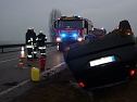 Überschlag auf der Bundesstraße (Foto: nnz) Überschlag auf der Bundesstraße (Foto: nnz)