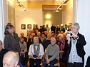 Vernissage im Kunsthaus Meyenburg (Foto: Hans-Georg Backhaus)